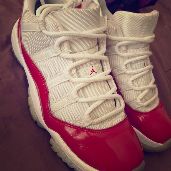 cherry red jordans
